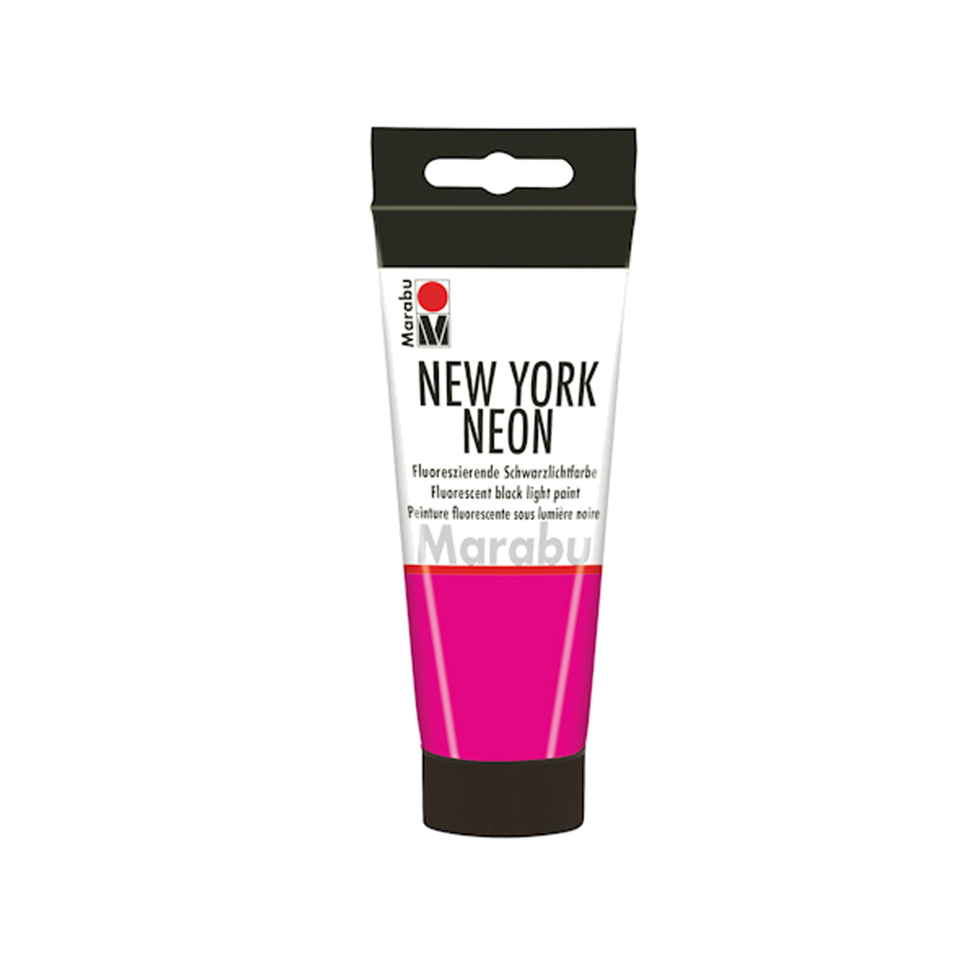 Marabu New York Neon - Fluorescent black light paint