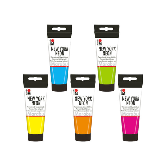 Marabu New York Neon - Fluorescent black light paint