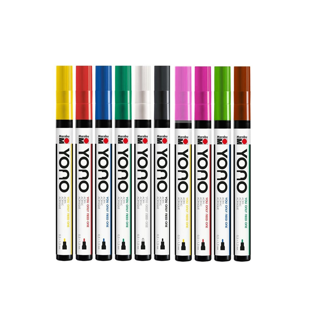 Marabu YONO Acrylic Marker 0.5 - 1.5mm