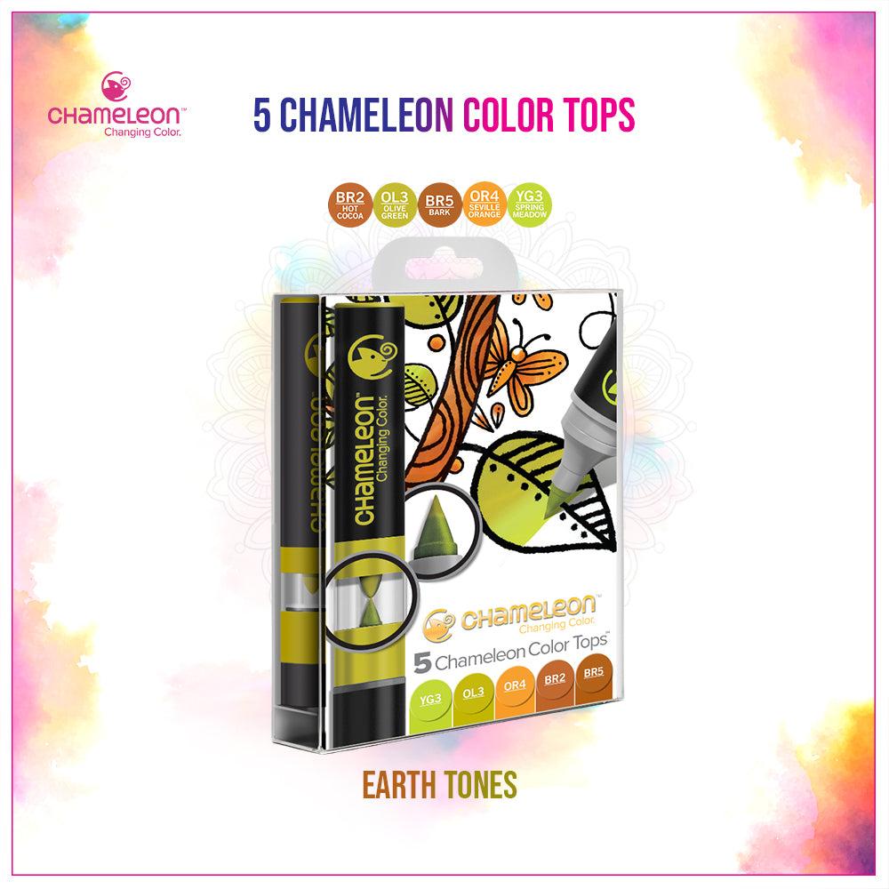 Chameleon 5 Color Tops