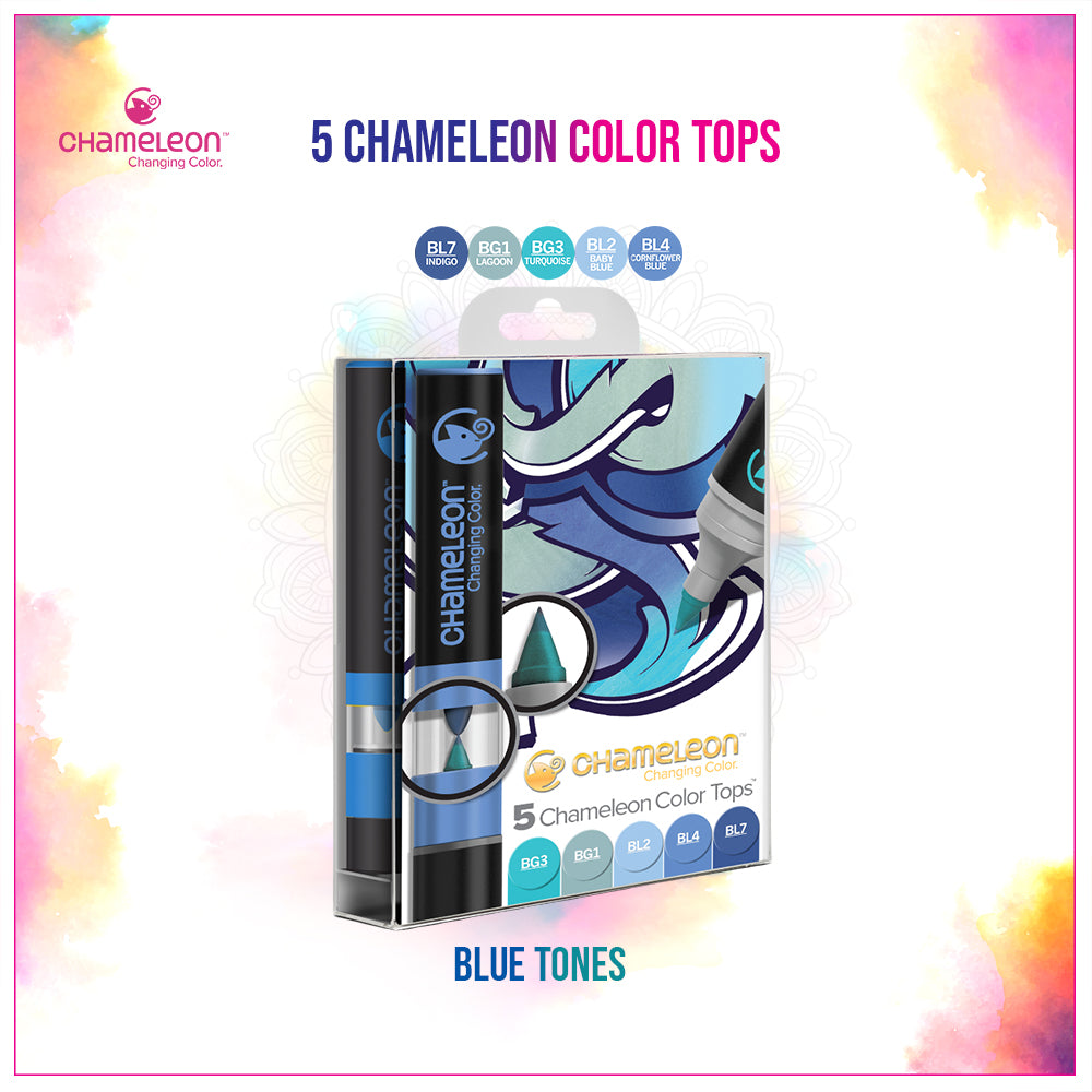 Chameleon 5 Color Tops