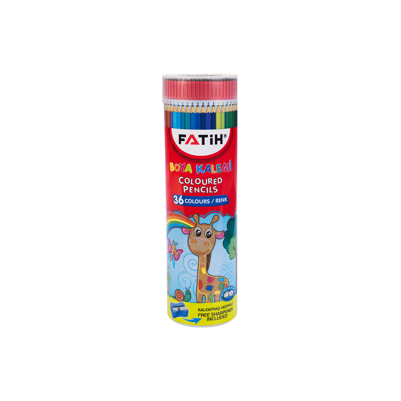 Fatih Colour Pencils Tin Tube