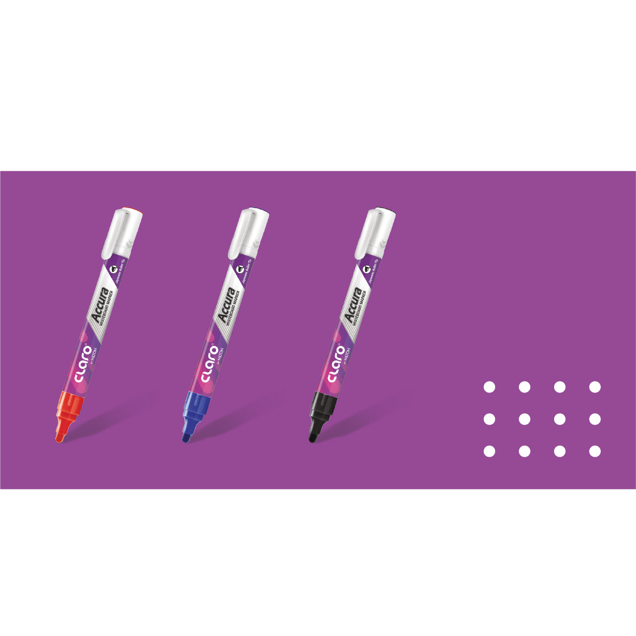 Claro Accura White Board Marker