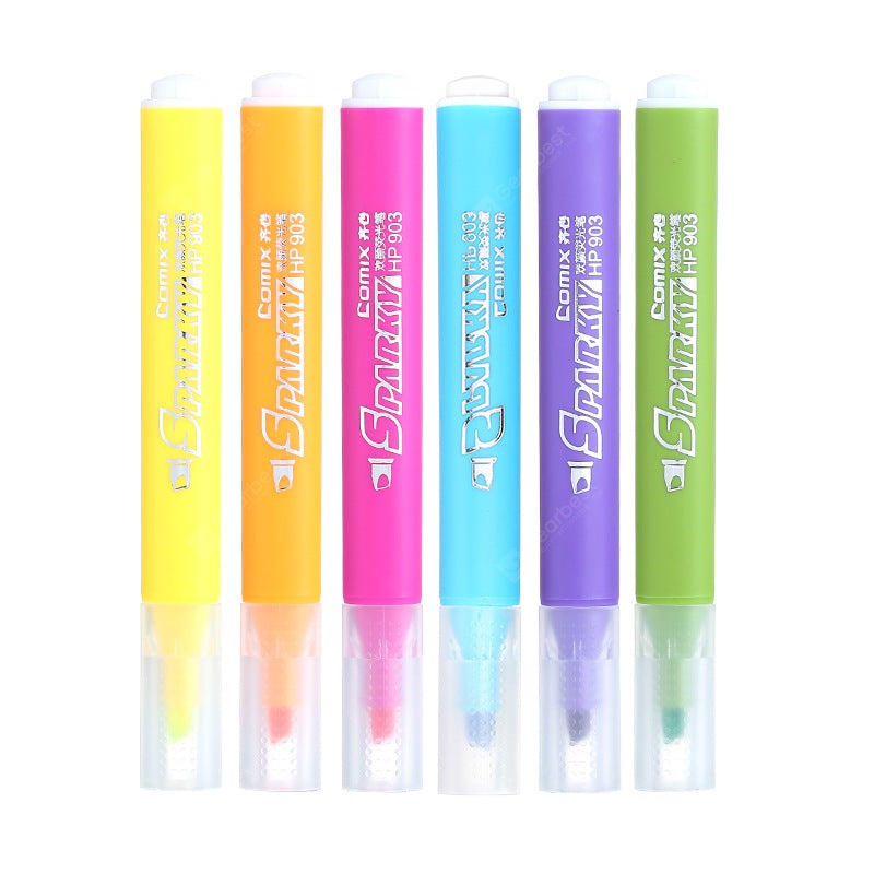 Comix Sparky Highlighter Set 06pcs