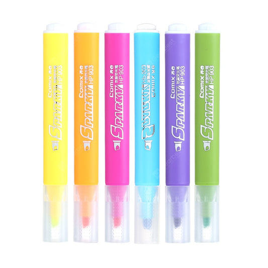 Comix Sparky Highlighter Set 06pcs