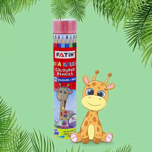 Fatih Colour Pencils Tin Tube