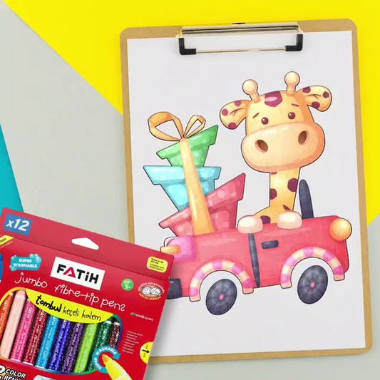 Fatih Jumbo Fibre-tip Pens