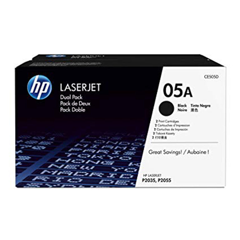 HP Laserjet Toner Cartridge CE505A - Black