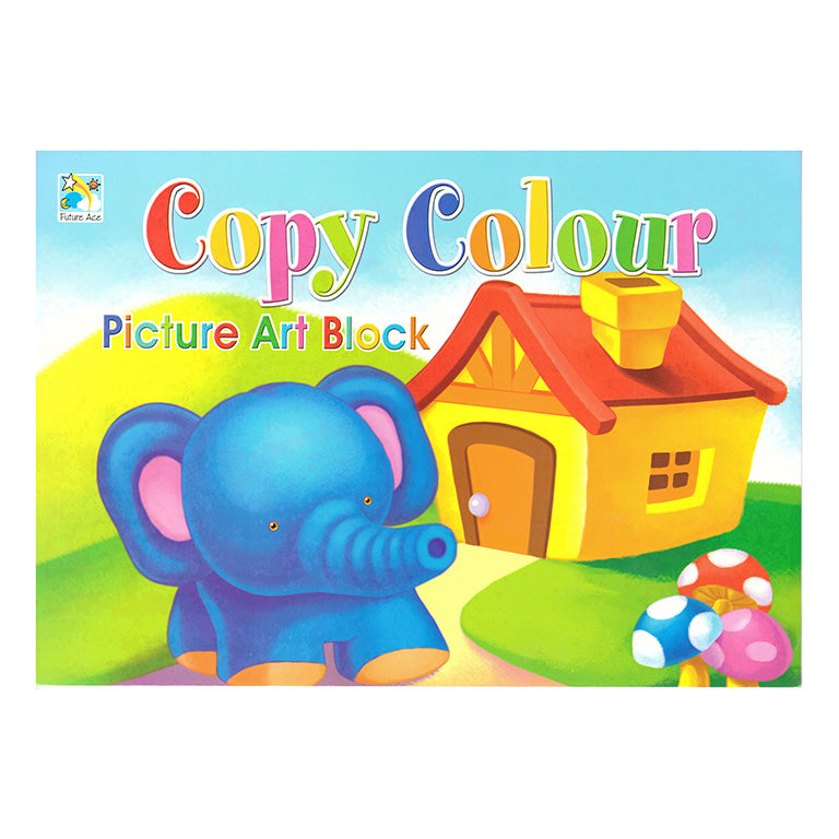 Copy Colour Picture Art Block