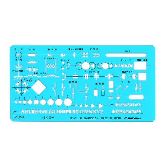 Saintograph Electric Template