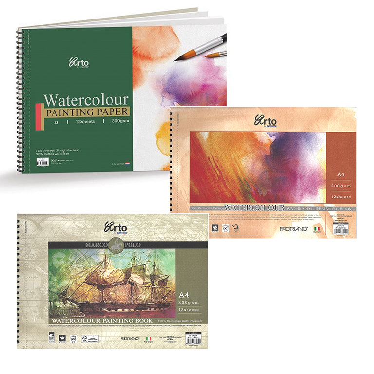 Arto Watercolour Painting Book