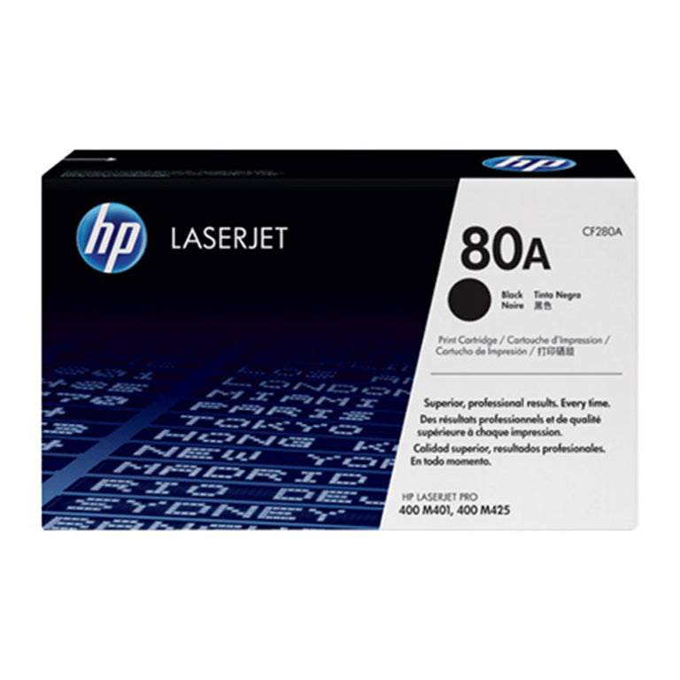 HP Toner Cartridge CF280A (80A) Black