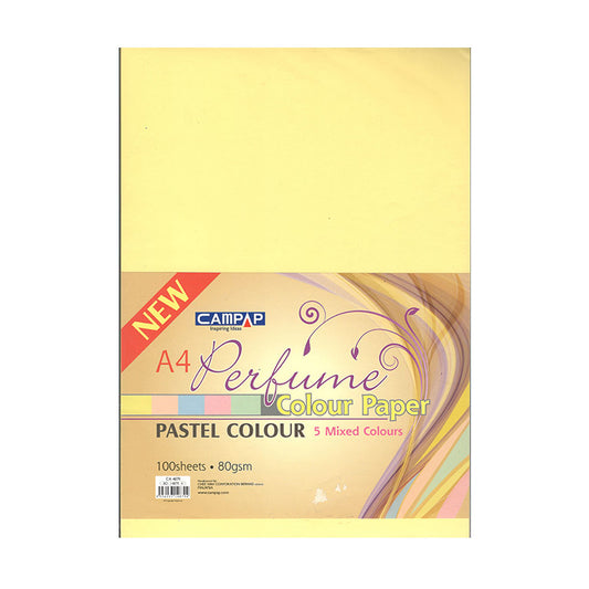 Campap A4 Perfume Pastel Colour Paper
