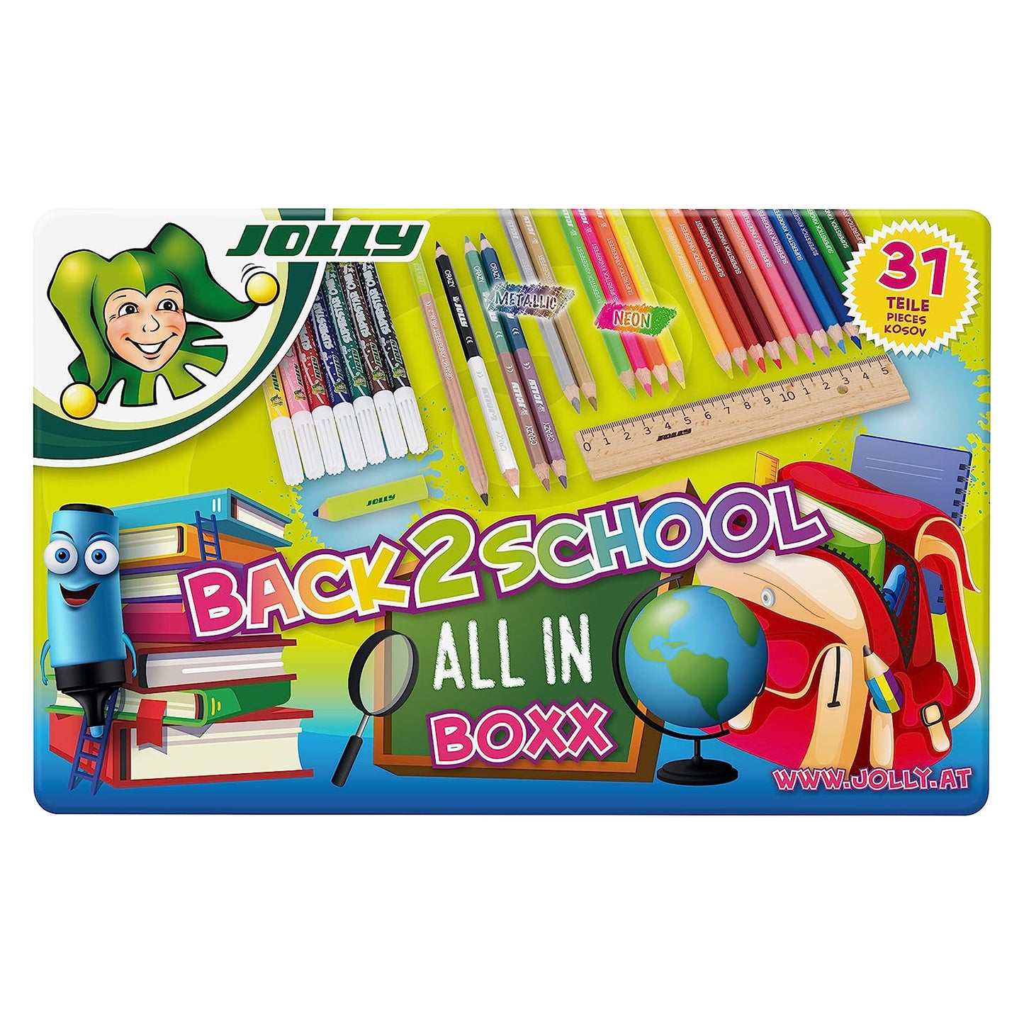 Jolly Back to School Box, 31 pieces