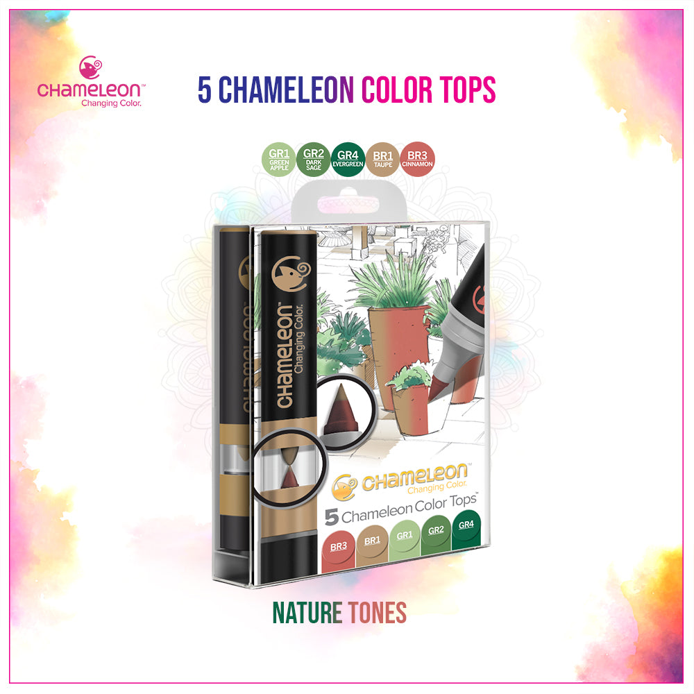 Chameleon 5 Color Tops