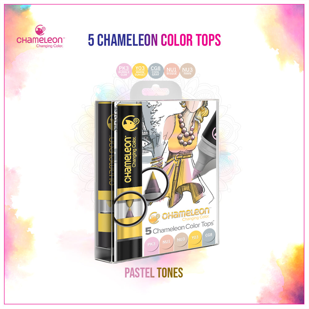 Chameleon 5 Color Tops