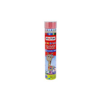 Fatih Colour Pencils Tin Tube