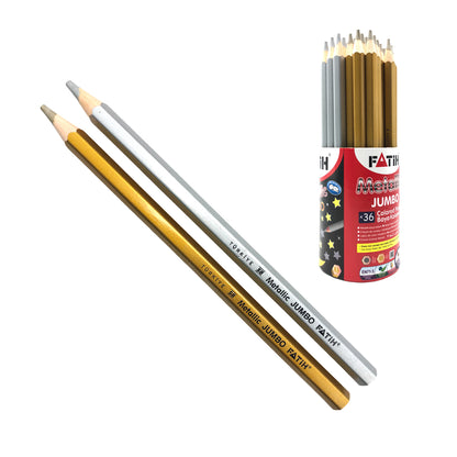 Fatih Metallic Jumbo Coloured Pencil