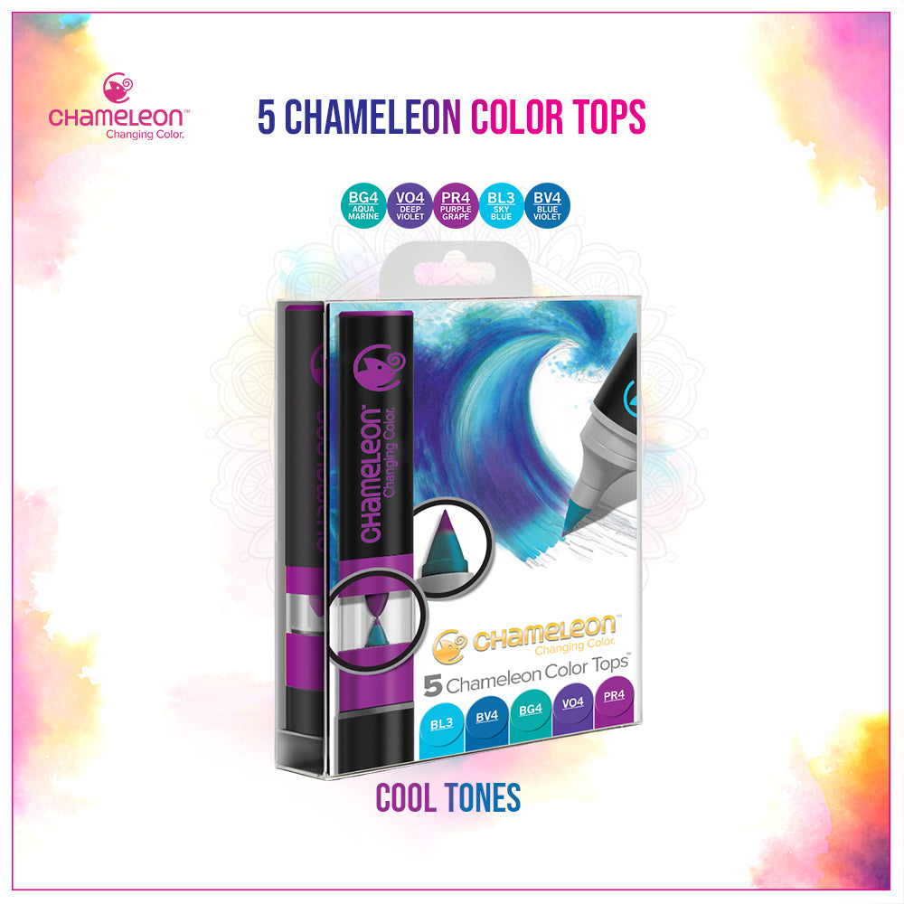 Chameleon 5 Color Tops