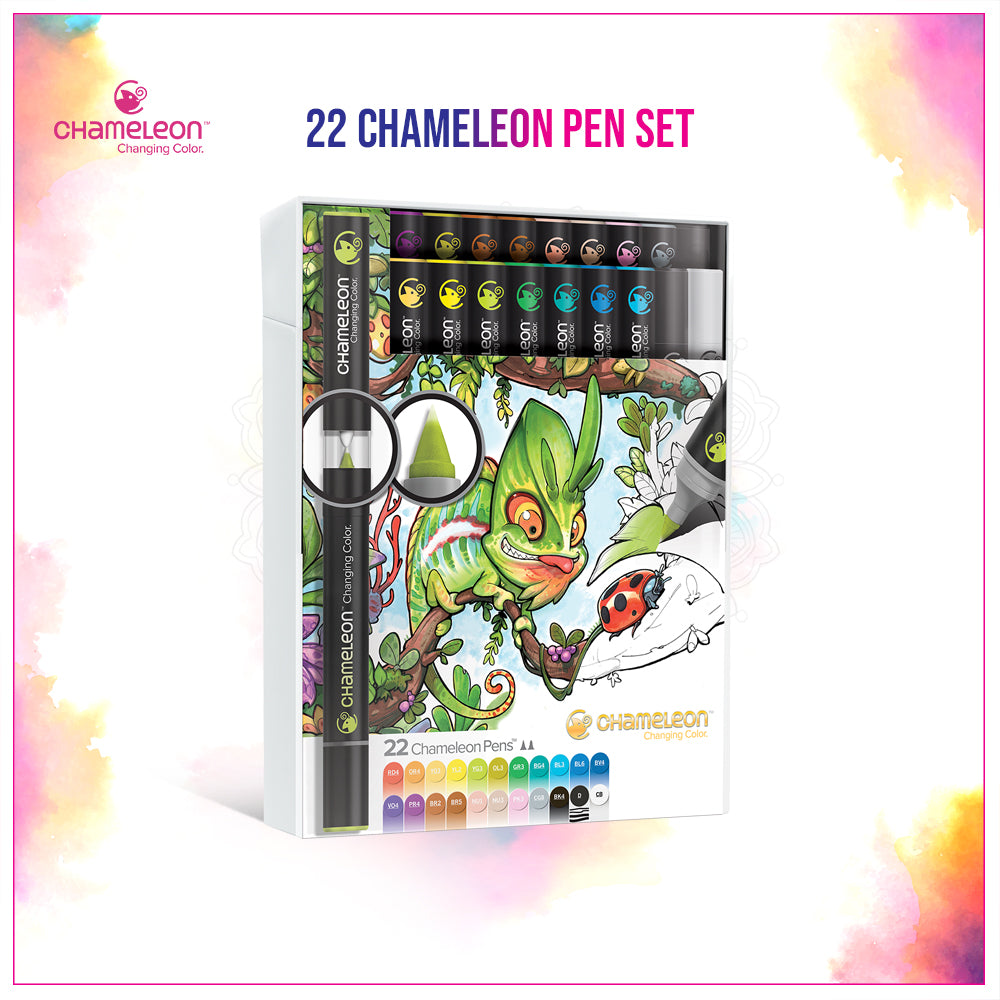 Chameleon 22 Pen Deluxe Set