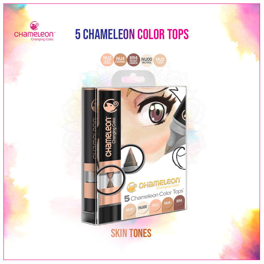 Chameleon 5 Color Tops