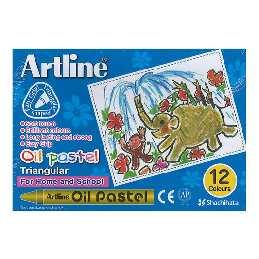 Artline Triangular Oil Pastel