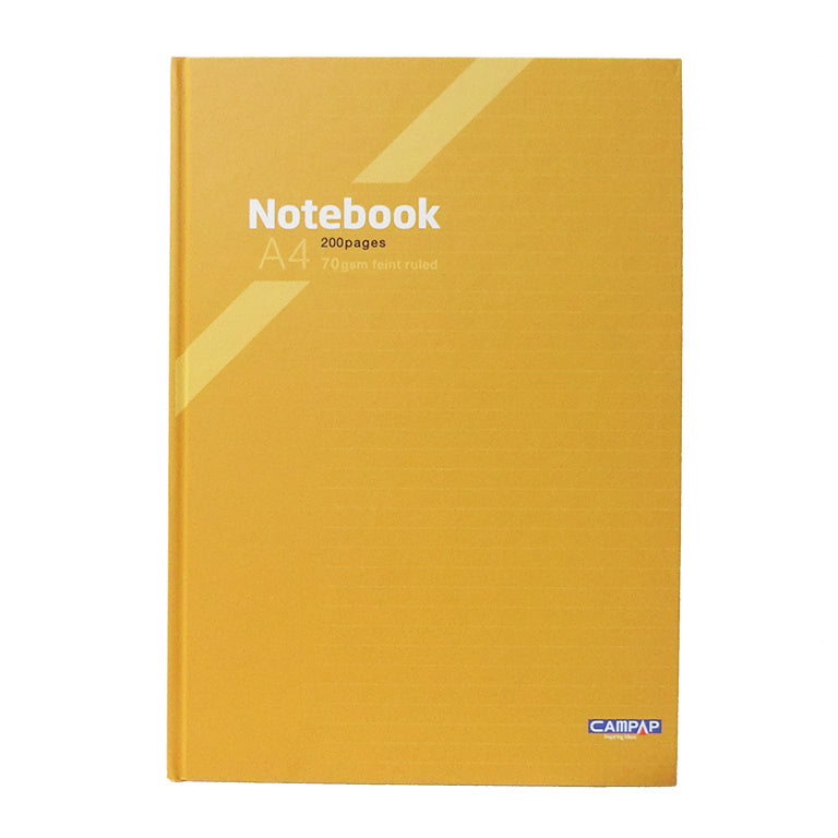 Campap A4 Hard Cover Notebook
