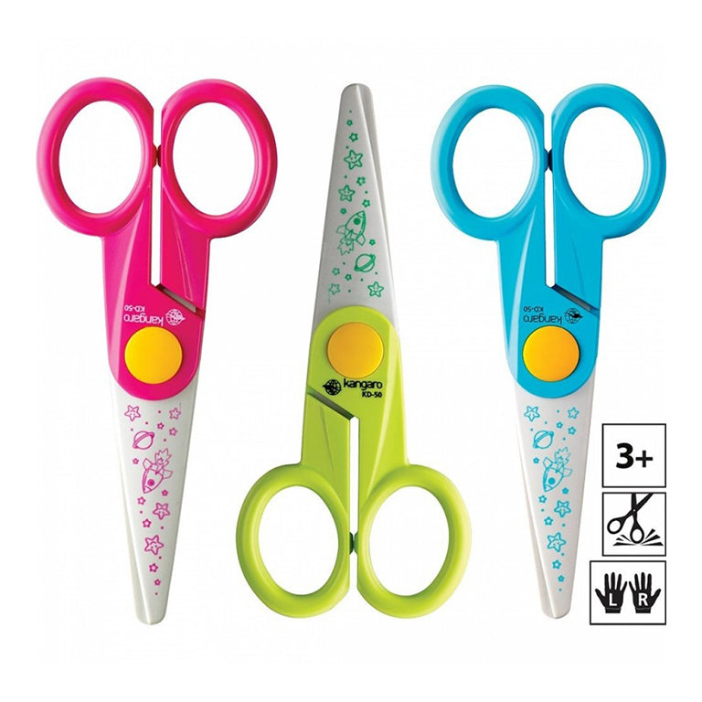 Kangaro Kids Plastic Scissors KD-50