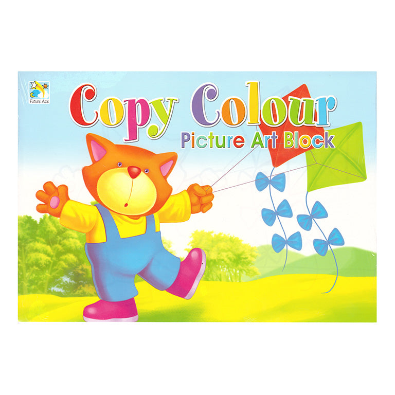 Copy Colour Picture Art Block