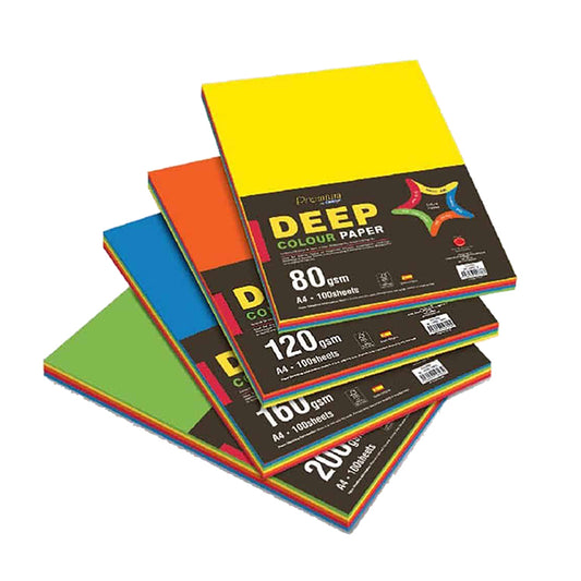 Campap A4 Deep Colour Paper Pack