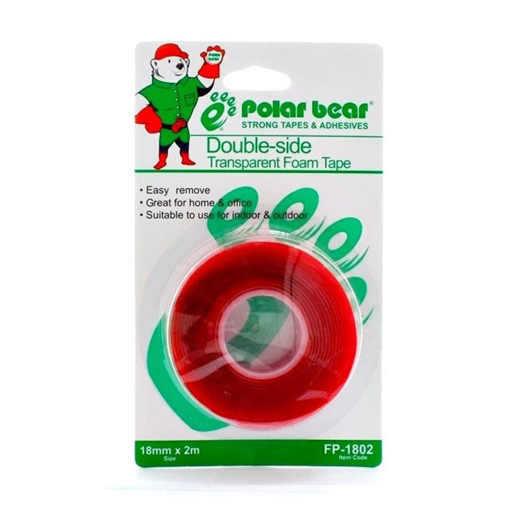 Polar Bear Transparent Foam Tape